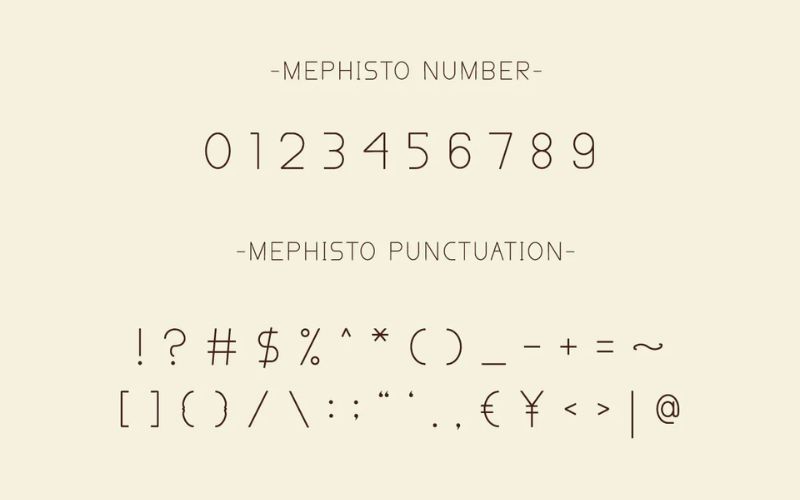 Mephisto Font Image 3