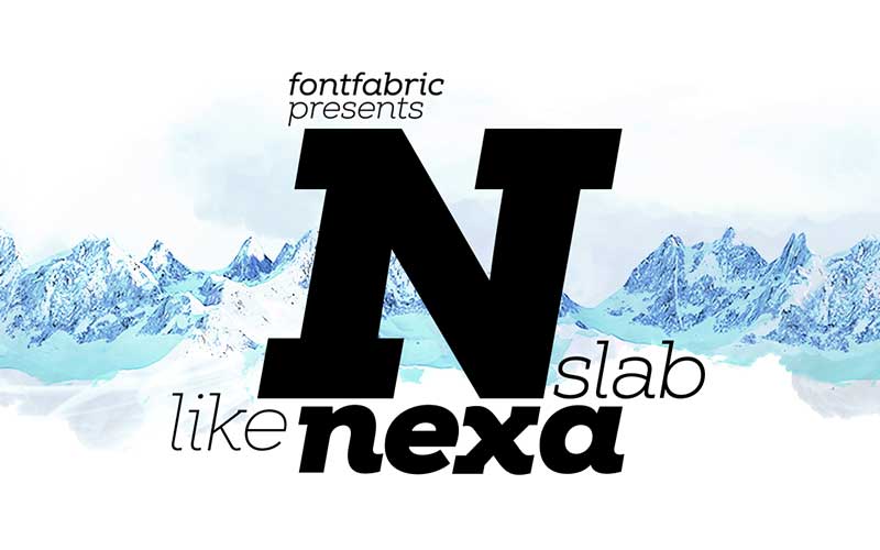 Nexa Slab Font